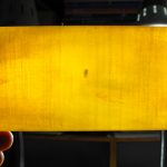 100 percent yellow translucent horn plate